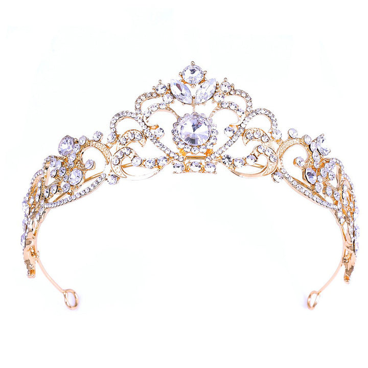 Ladies Crystal Embellished Tiara Bowlift