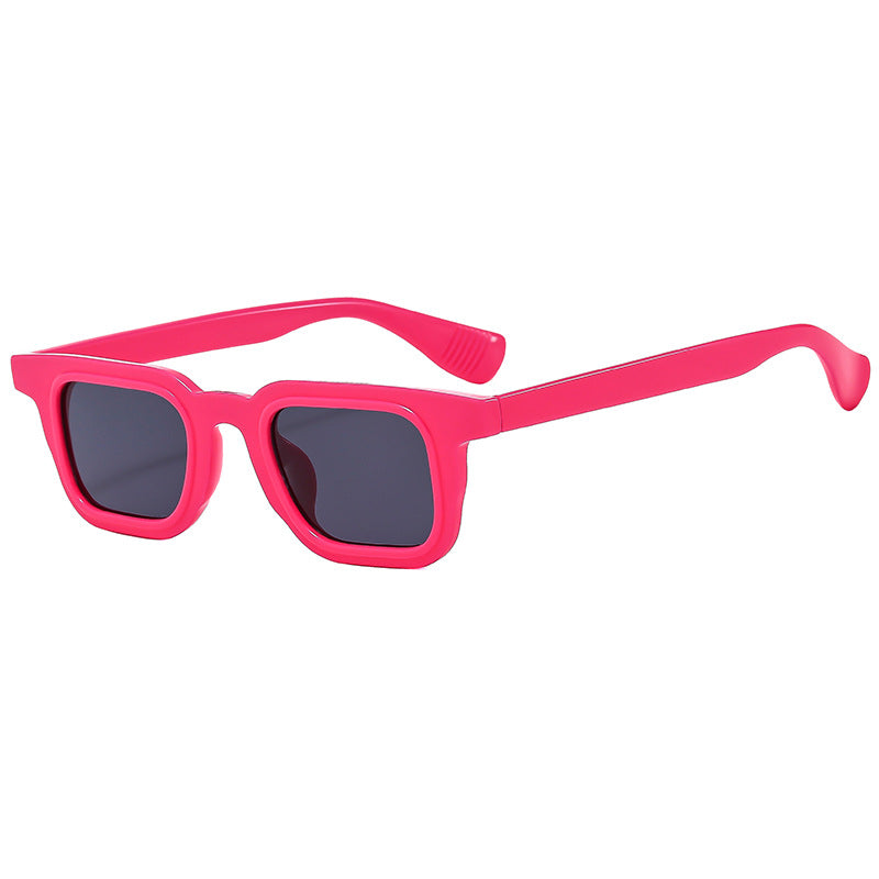 Women's designer sunglasses with sturdy transparent frame and high-quality UV protection Bowlift