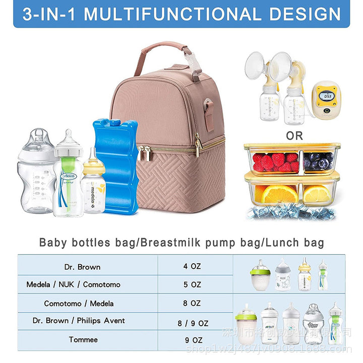 Insulated Diaper Backpack Bowlift