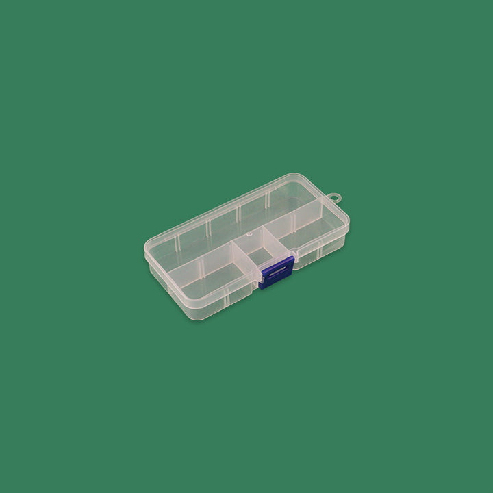 Transparent Multi-Division Storage Organizer Bowlift
