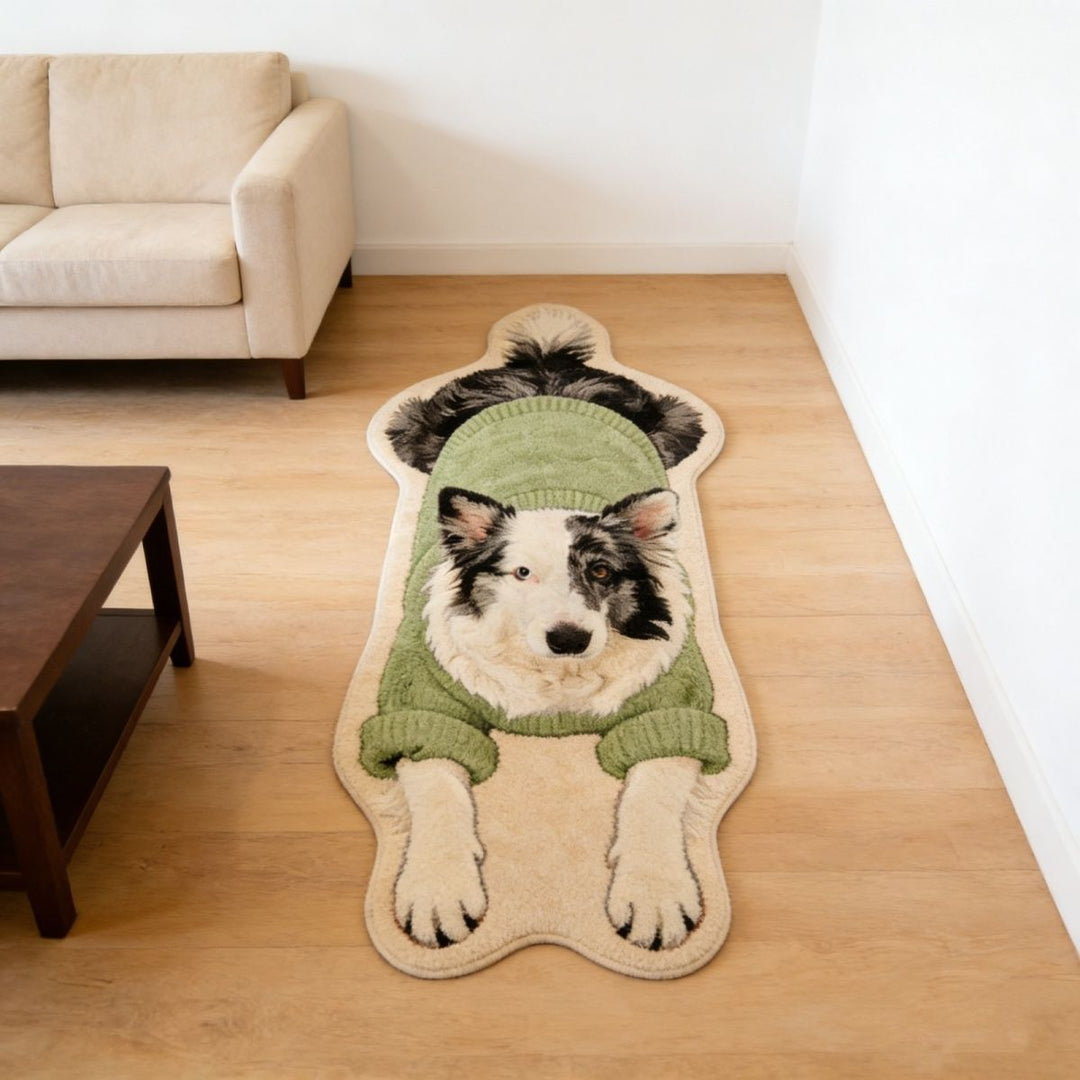 Cartoon Dog Theme Rug
