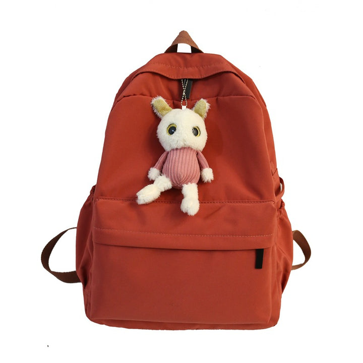 Adorable Plush School Backpack Bowlift