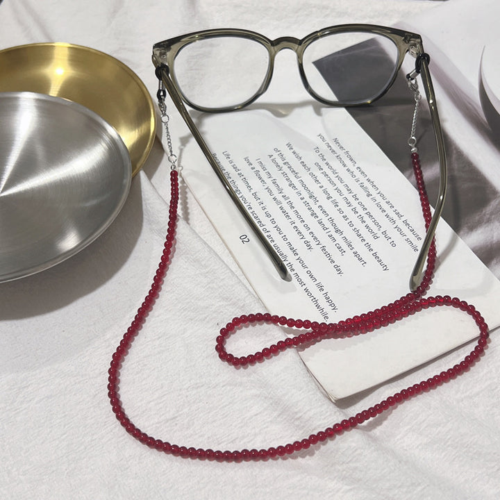 Beaded Eyewear Holder Chain Bowlift
