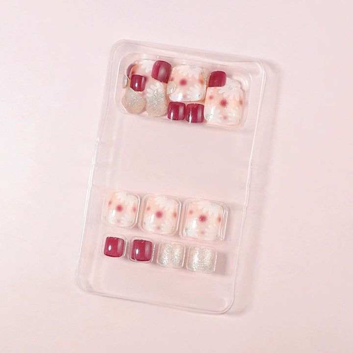 Creative Themed Press-On Nail Set Bowlift