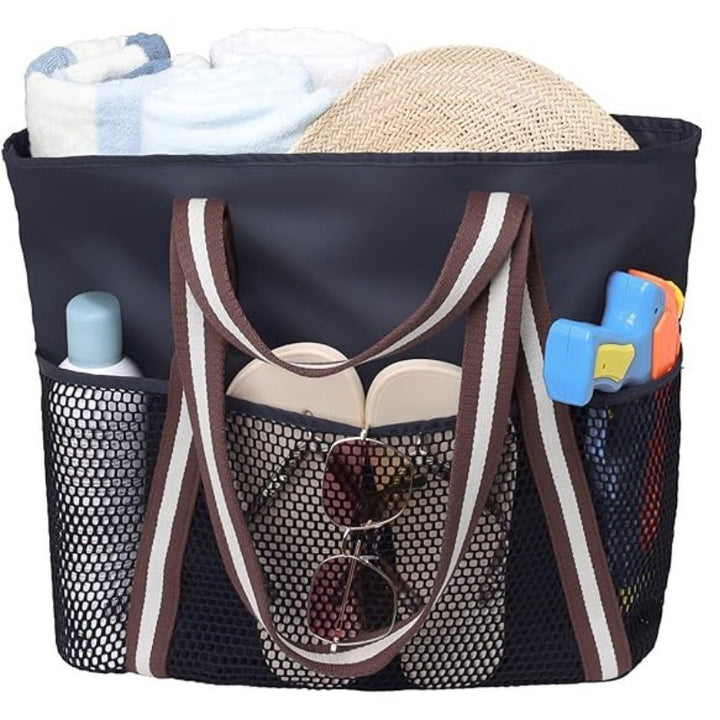 Shopping bag with mesh pockets Bowlift
