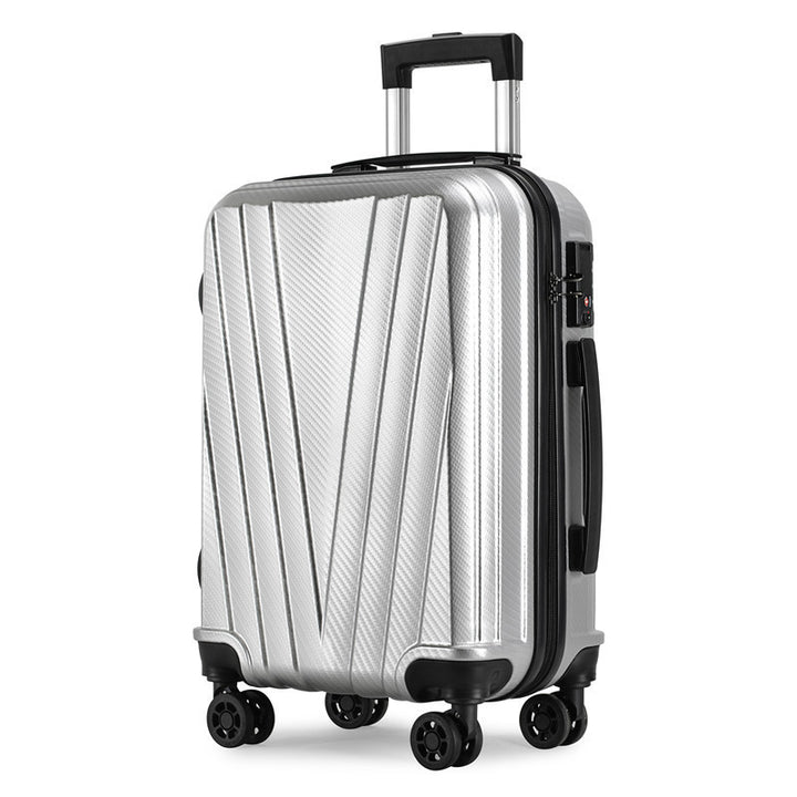 Men's Smart Lightweight Hard Shell Travel Suitcase Bowlift