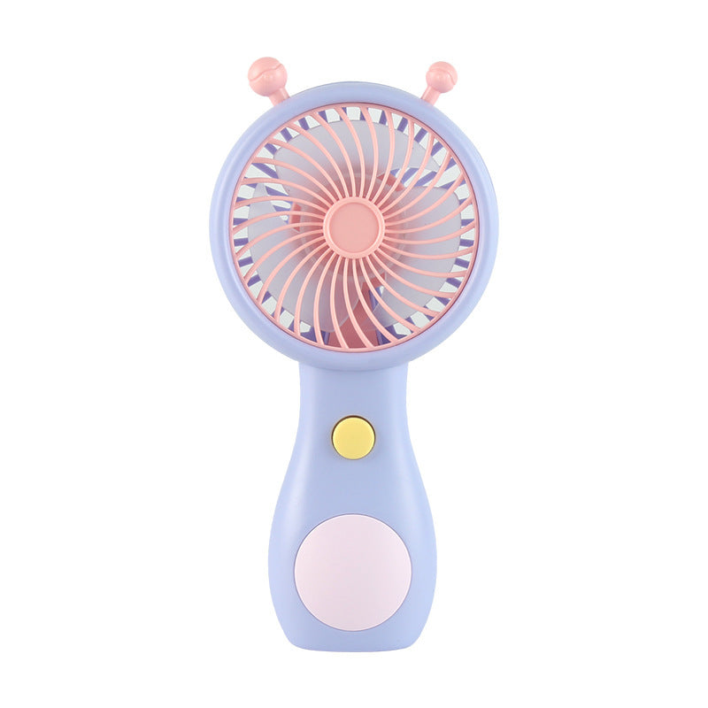 Ladies Portable Hand Fan with Ergonomic Handle and Quiet Operation Bowlift