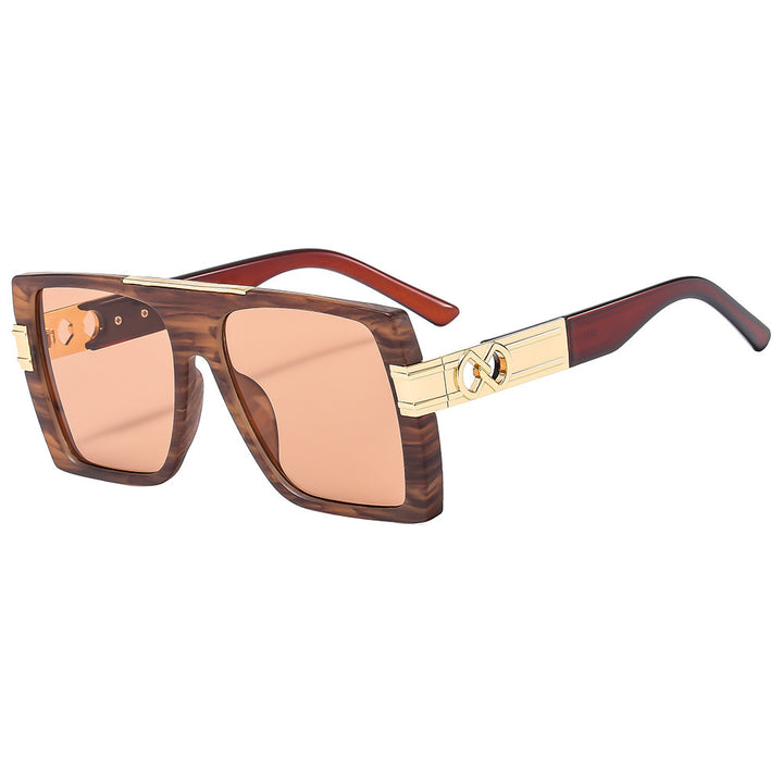 Women's oversized sunglasses with extravagant glitter accents Bowlift