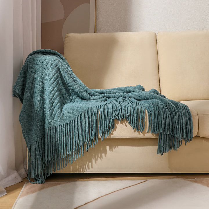 Ladies cozy throw blanket Bowlift