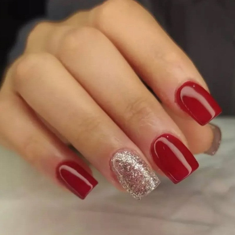 Glamorous Acrylic Nail Extensions Bowlift