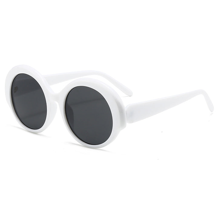 Women's fashionable round designer sunglasses Bowlift