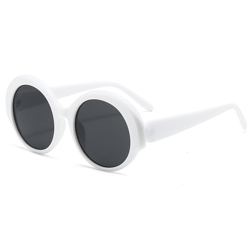 Women's fashionable round designer sunglasses Bowlift