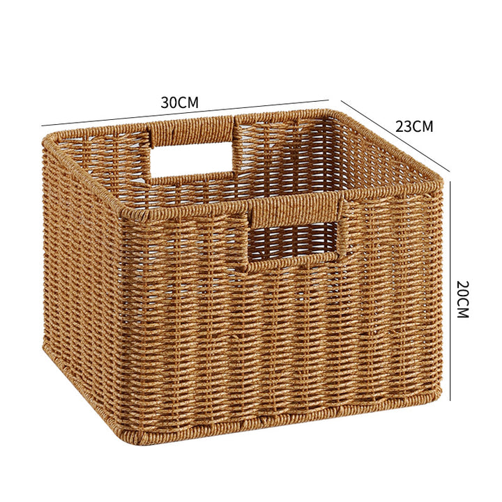 Premium Handwoven Square Storage Basket Bowlift
