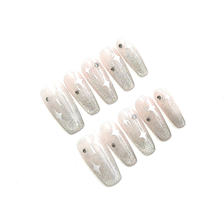 Glitter Ombre Press-On Nail Art Set