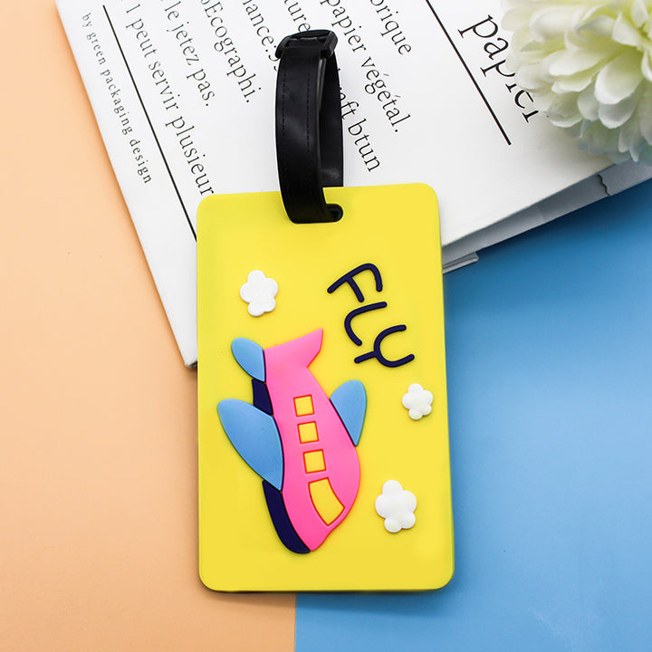 Unisex Luggage Tag in Creative Airplane Design Bowlift