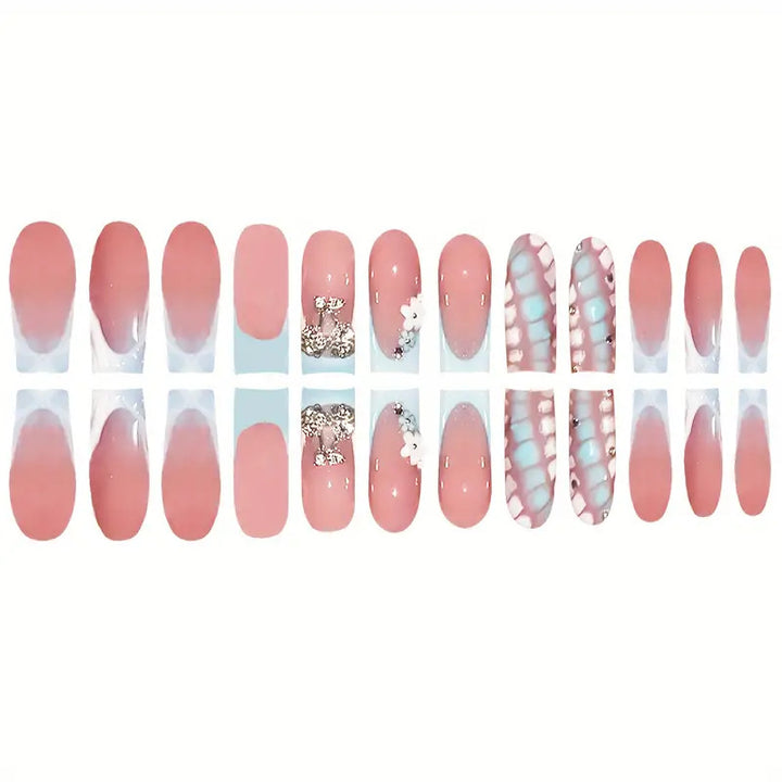 Decorative Acrylic Nail Art Set Bowlift