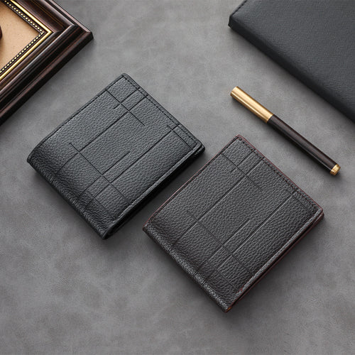 Textured Leather Wallet Bowlift