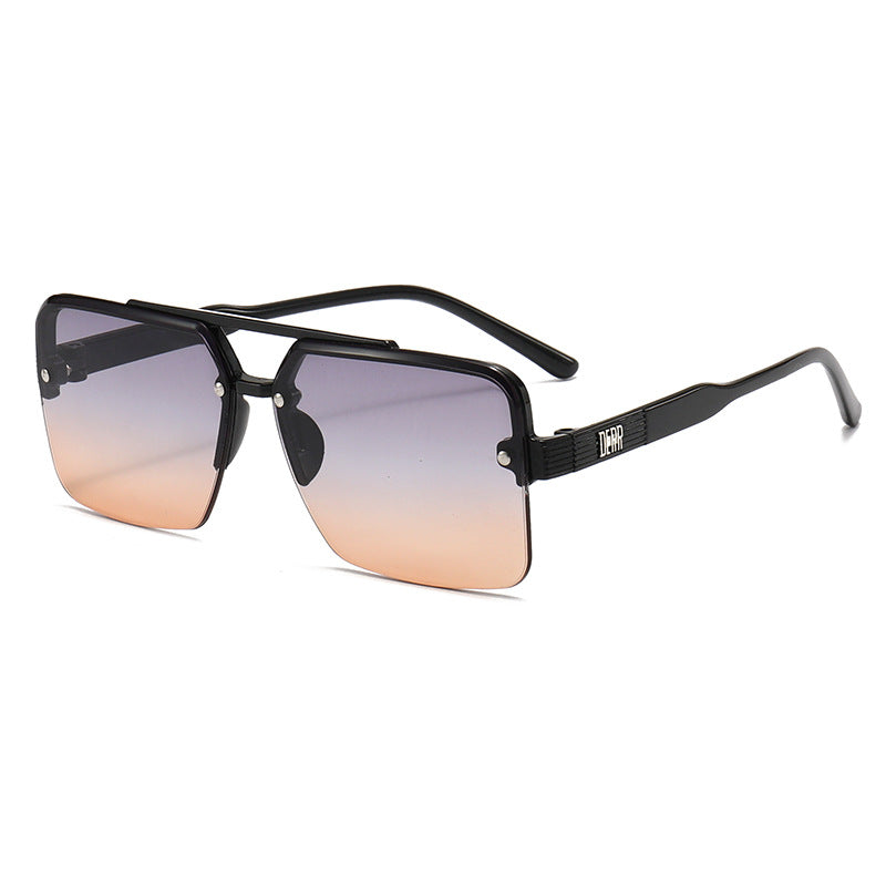 Ladies fashion square sunglasses with gradient Bowlift