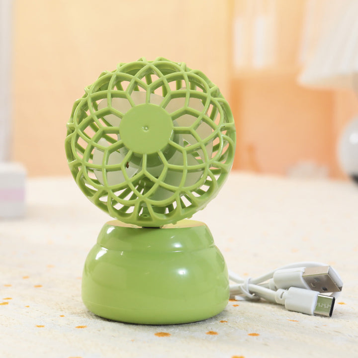 Ladies Portable Table Fan with Flexible Design and USB Connection Bowlift
