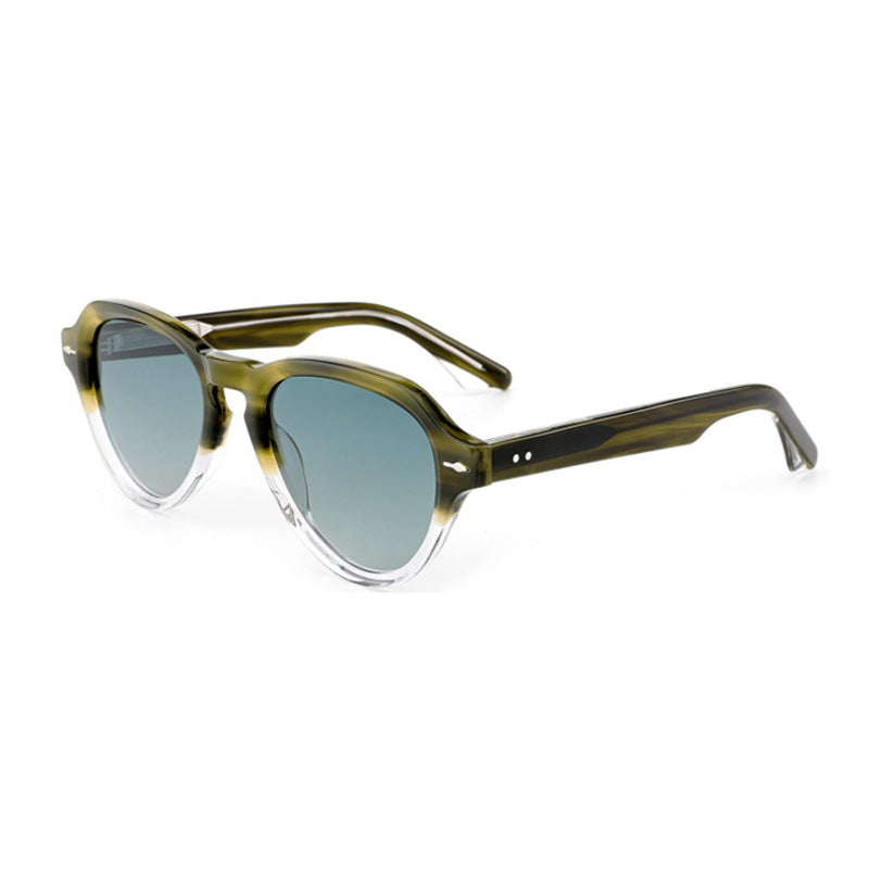 Ladies fashionable sunglasses in elegant, round design with polarized lenses Bowlift