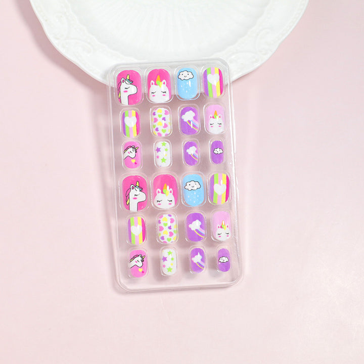 Decorative Press-On Nail Art Bowlift