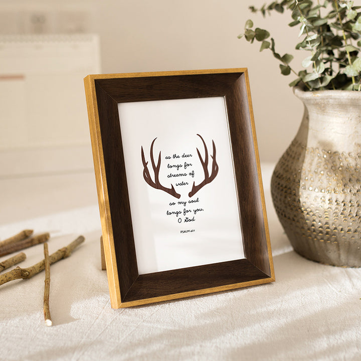 Inspirational Quote Wall Art Frame