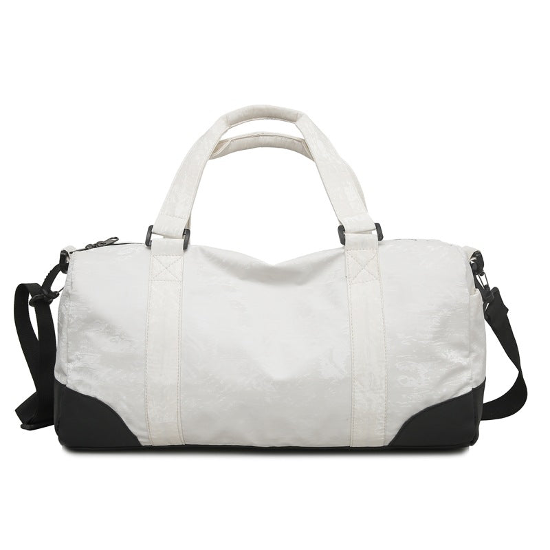 Sporty Duffel Bag With Durable Material And Versatile Compartment System Bowlift