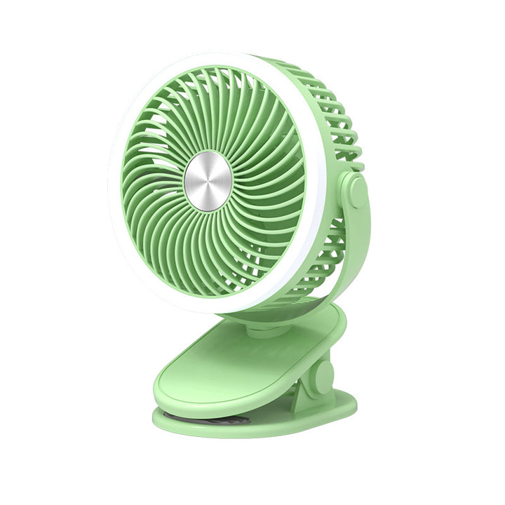 Unisex Compact Table Fan with Flexible Clamp Attachment Bowlift