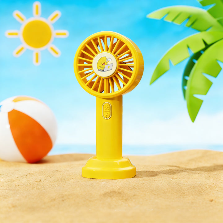 Unisex Ergonomic Hand Fan with Creative Design Bowlift