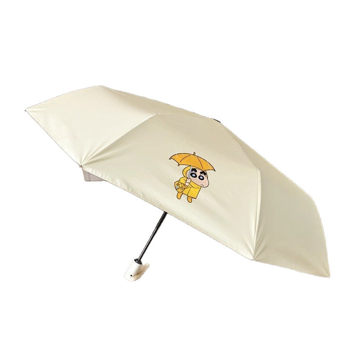 Women's folding umbrella with creative character design Bowlift