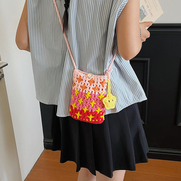 Crochet Crossbody Bag