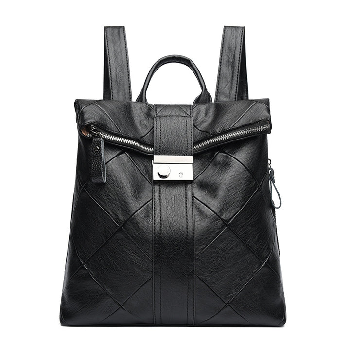 Chic Textured Backpack Bowlift