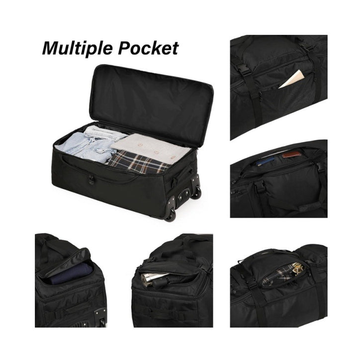Multifunctional Travel Bag with Integrated Trolley System Bowlift