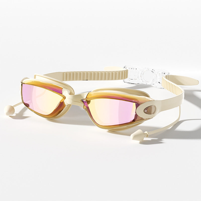 Men's Advanced Anti-Fog Swimming Goggles Bowlift
