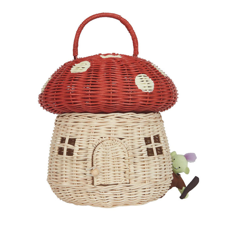 Playful storage basket in house design Bowlift