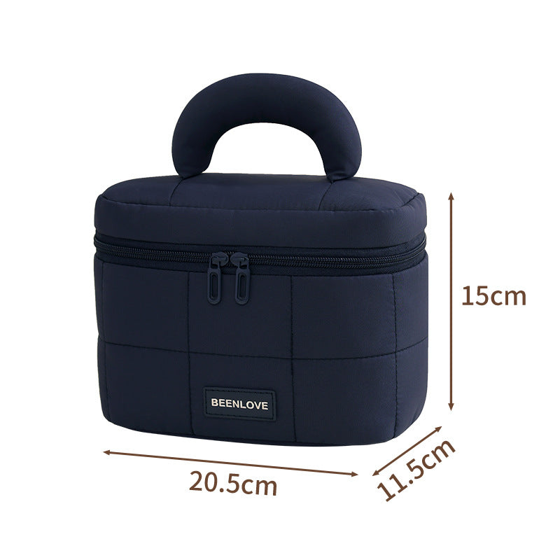Stylish Structured Makeup Case Bowlift