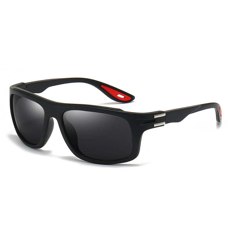 Men's sporty sunglasses with polarized lenses and shock-resistant frame Bowlift