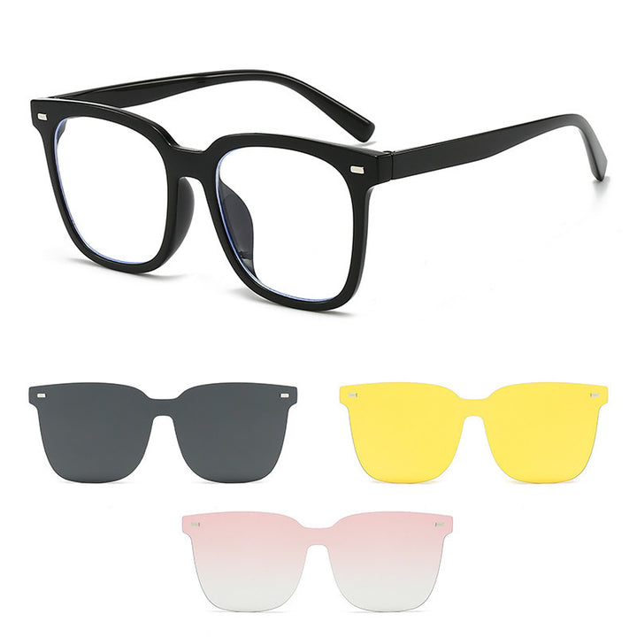 Ladies fashionable sunglasses in trendy oversized style Bowlift