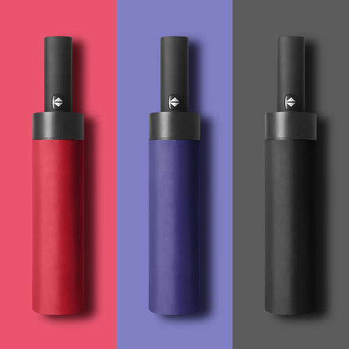 Unisex Folding Umbrella with Windproof Technology Bowlift