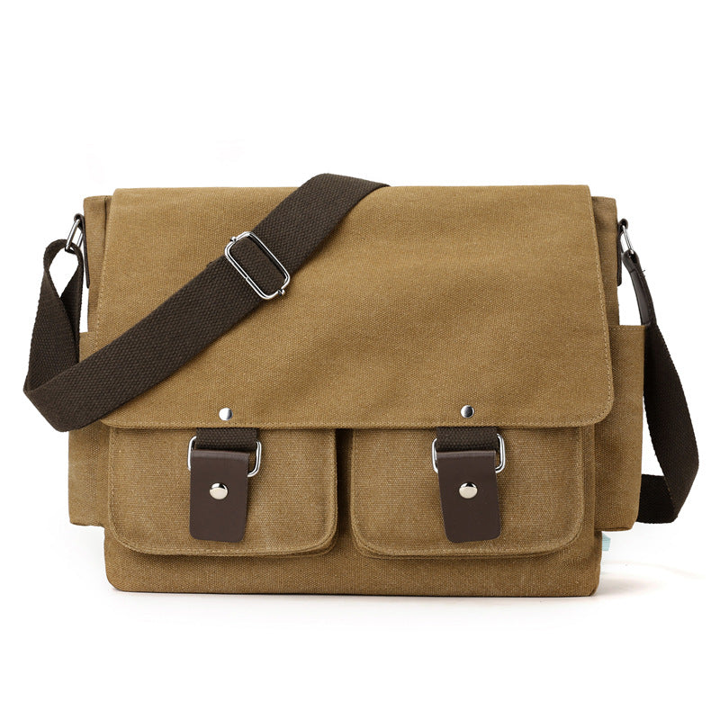 Classic Canvas Messenger Bag Bowlift