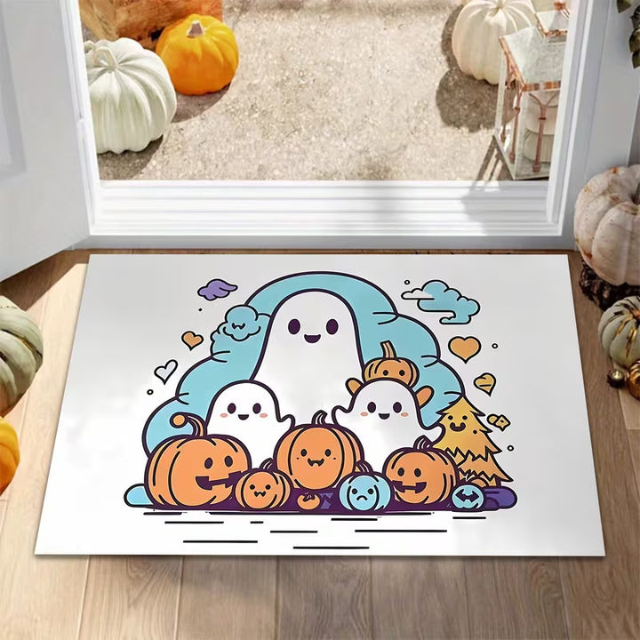 Halloween-Themed Welcome Mat