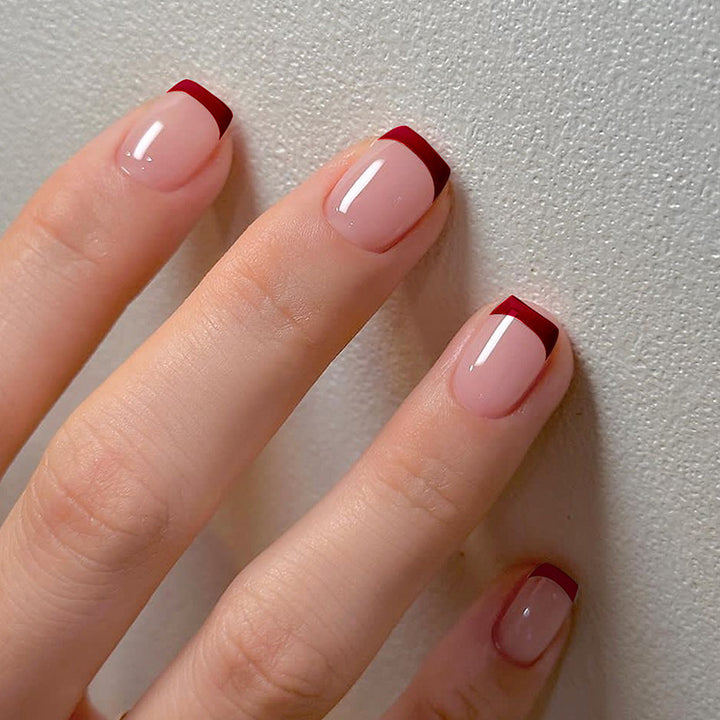 Luxury Glossy Press-On Nail Set Bowlift