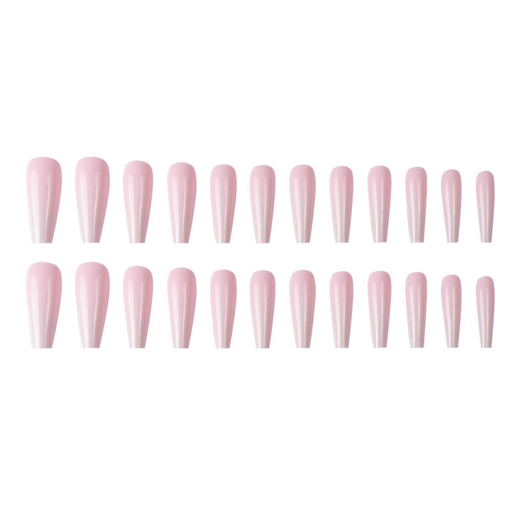 Long Stiletto Press-On Nail Art Bowlift