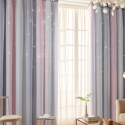 Colorful Decorative Sheer Window Curtain