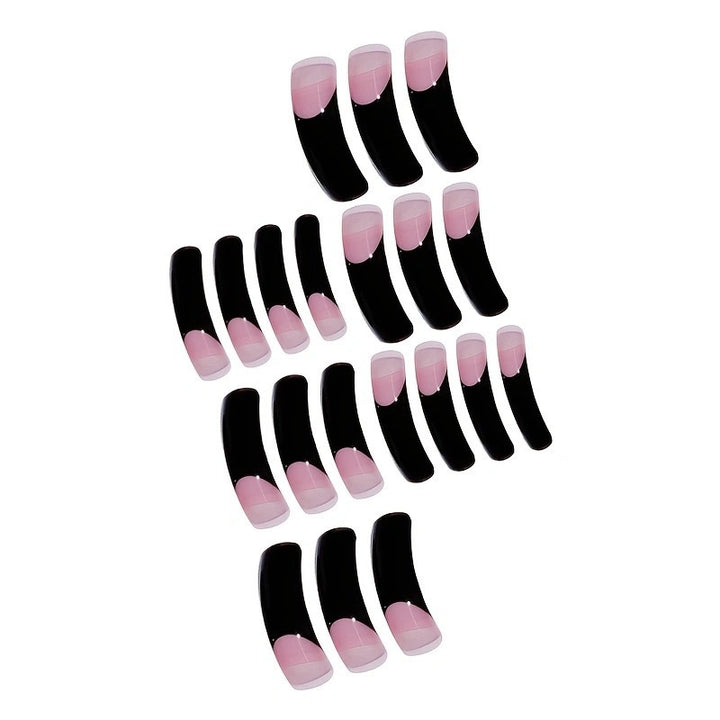 Long Tip French Manicure Nail Enhancements Bowlift