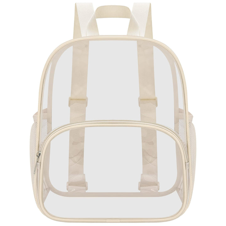 Unisex transparent everyday backpack with reinforced bottom and breathable straps Bowlift