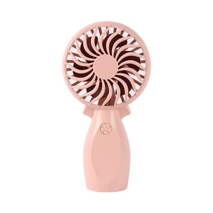 Unisex Portable Hand Fan with Ergonomic Handle and LED Function Bowlift
