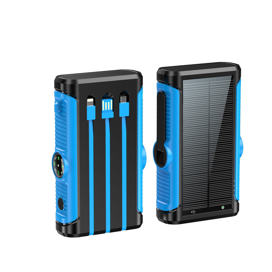 Solar-powered Powerbank Bowlift