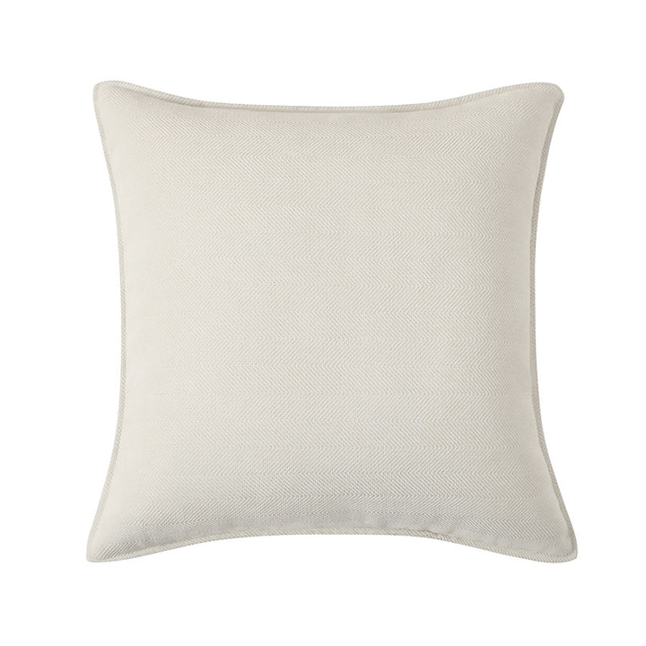 Textured Herringbone Decorative Cushion