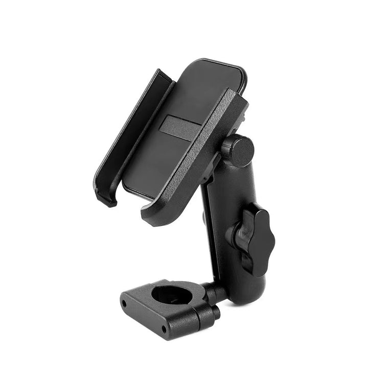 adjustable universal handlebar phone holder with full rotation quick-release clamp Bowlift